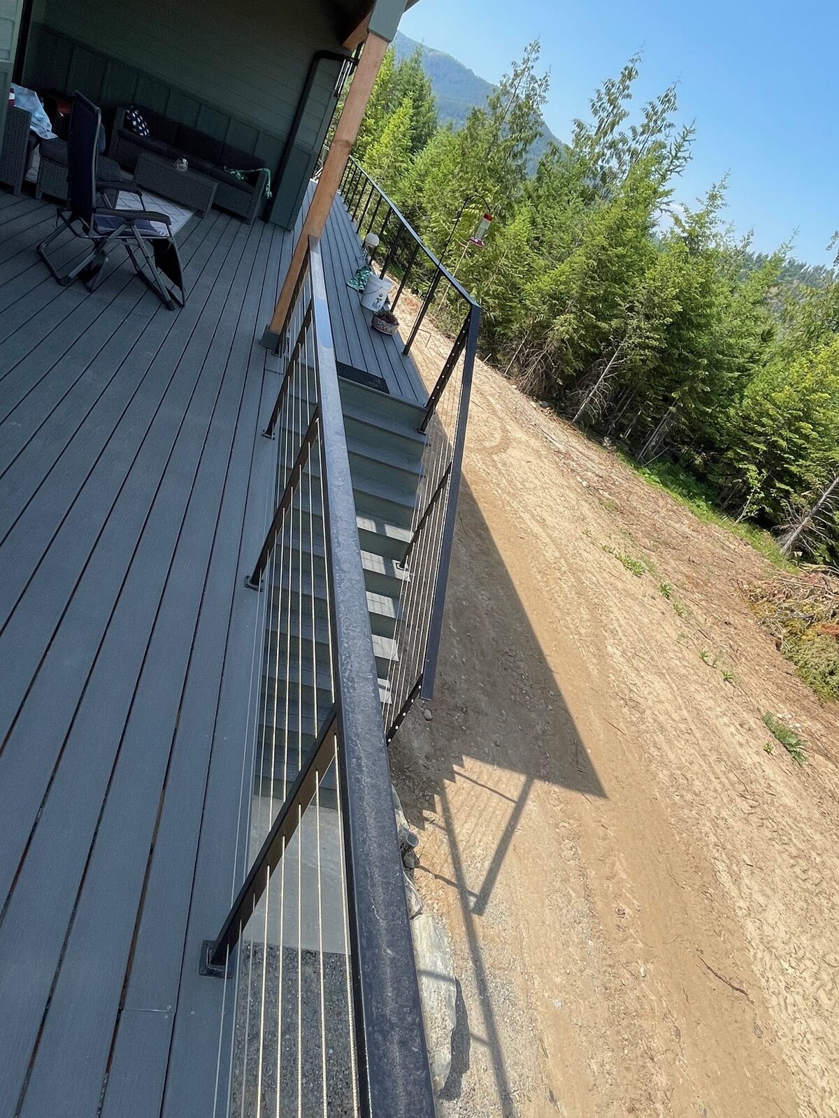 Recent custom fabrication project completed at The High Road Manufacturing in Ponderay, Idaho